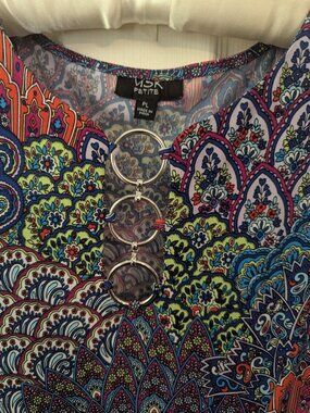 MSK Maxi Dress Petite Large